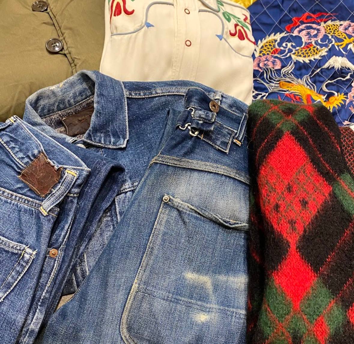 WEGO VINTAGE 빈티지 데님·자켓 진열 상품