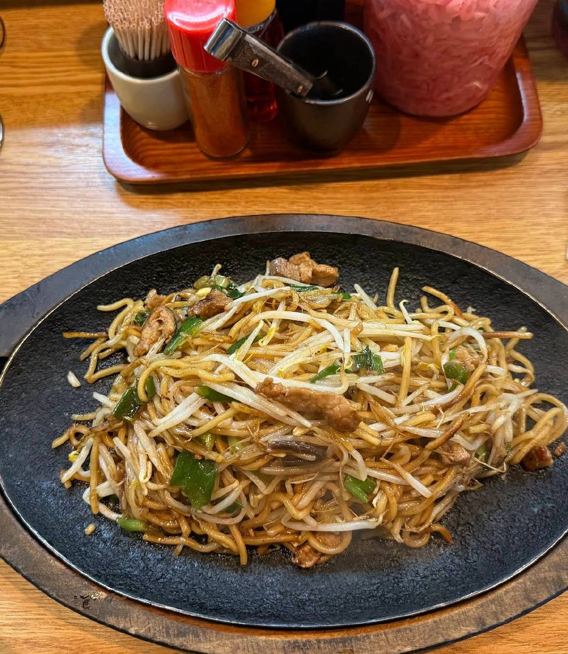 소우후렌 총본점 히타 야키소바 실제 음식